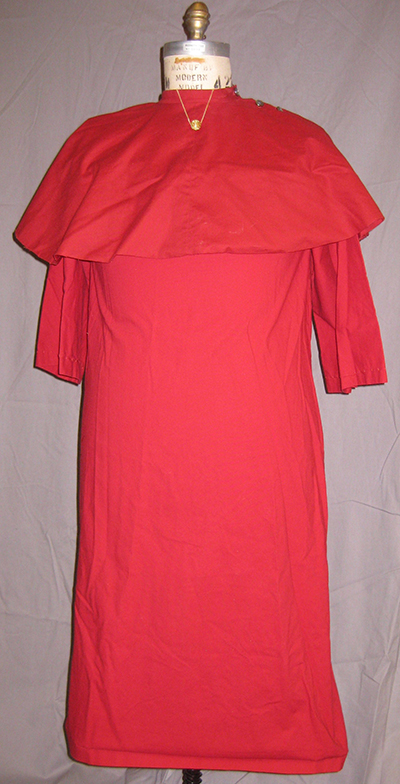 cardinal's robe with shoulder cape