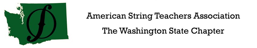 logo for american string teachers of washington