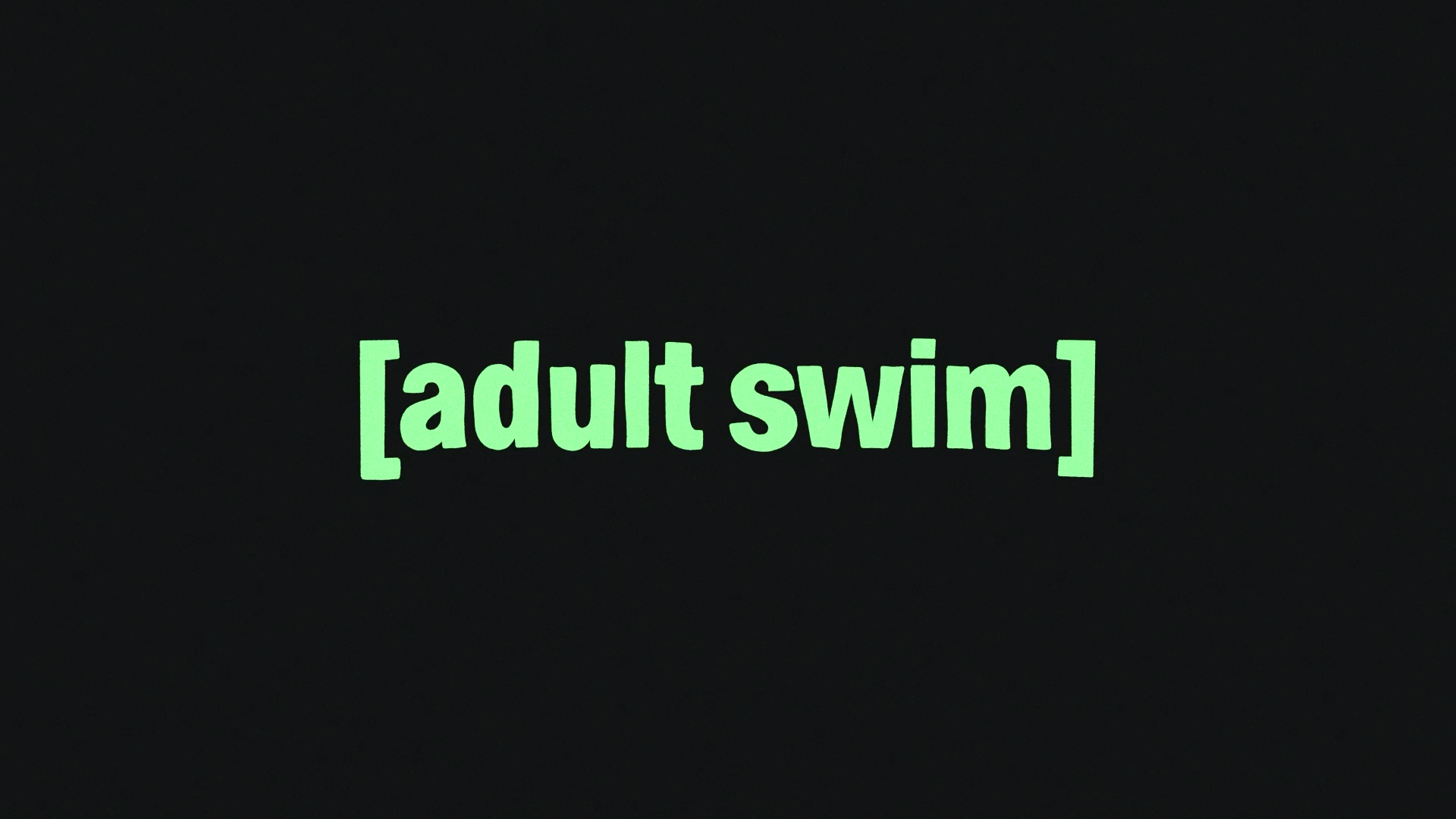 the words adult swim in square brackets